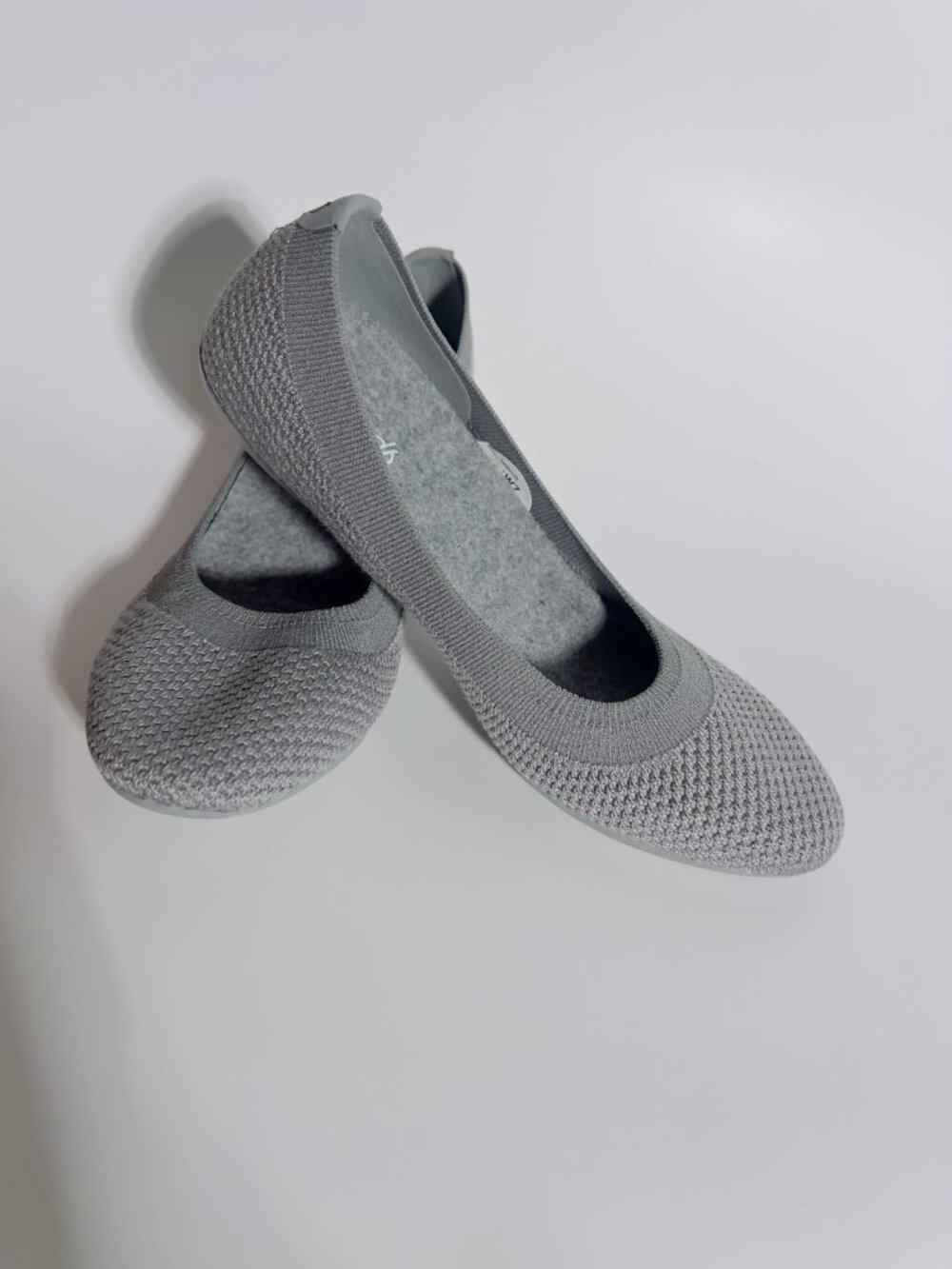 Allbirds Tree Breezers Women’s Size 7 Gray Knit Flats - Picture 11 of 12